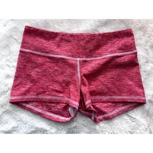 FLEO Red Heathered Originals Athletic Shorts - Women's Small